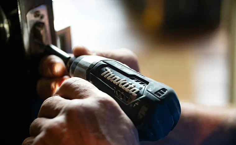 Maintenance & Inspections A close up photo of a power drill.