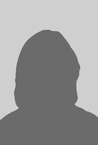 Shadow silhouette of a female agent.