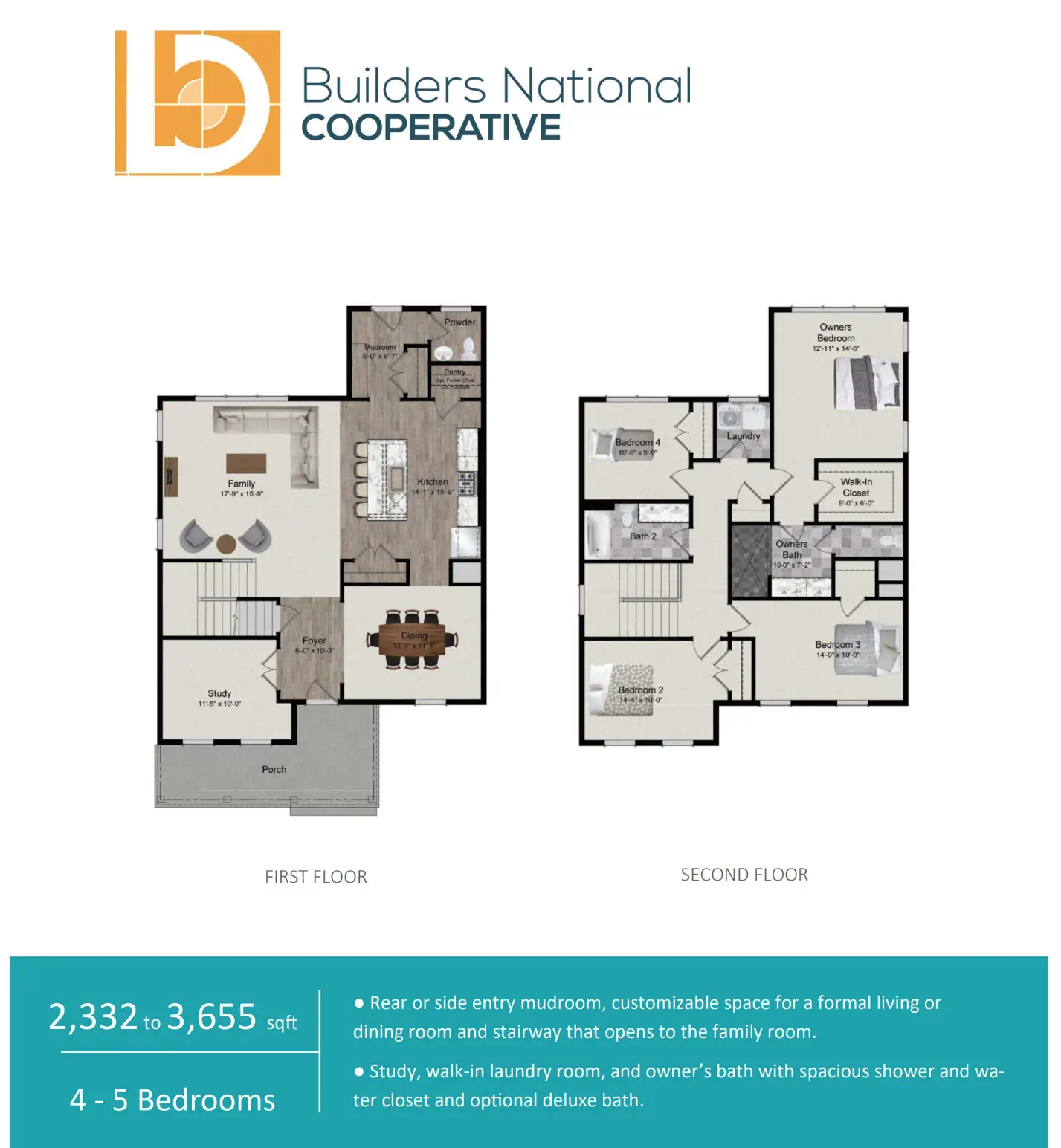 Home Rendering Floor Plans Floorplans of homes available soon.